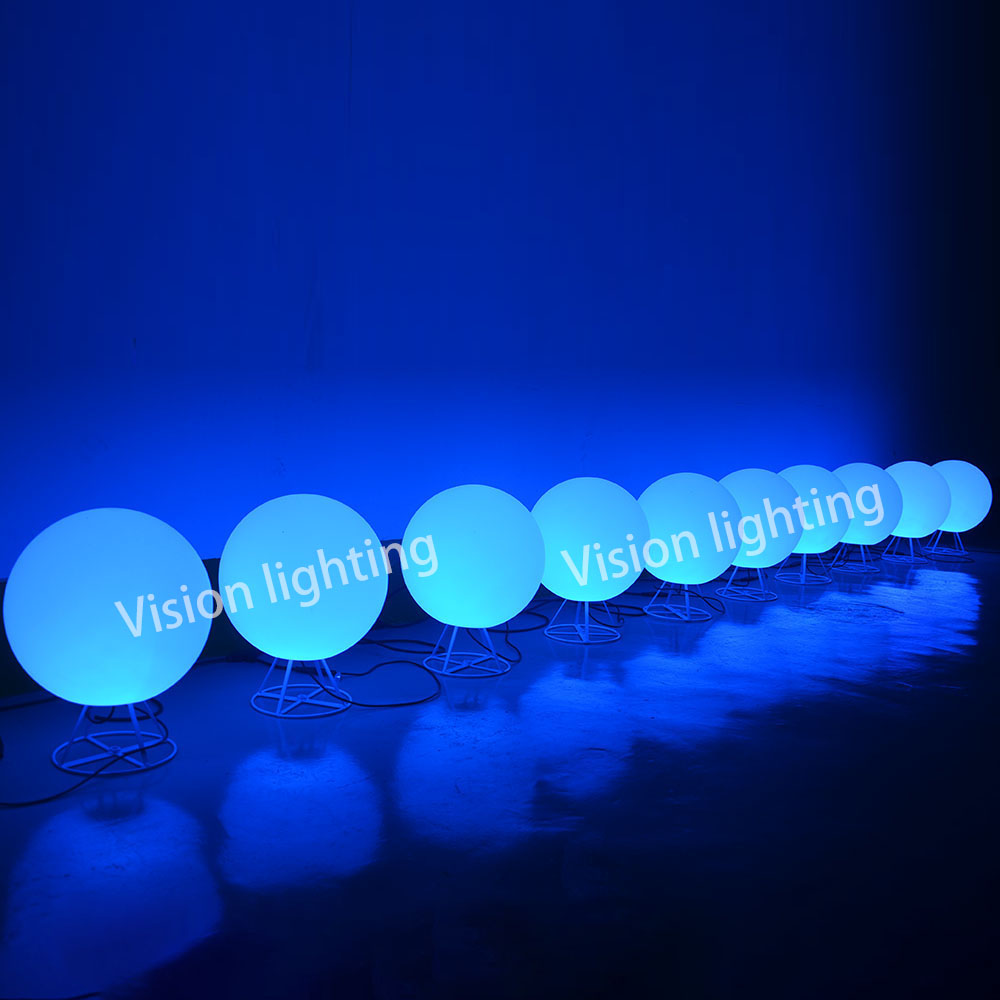 3D IP65 рождественские украшения для наружного использования пейзаж высокого качества светодиодный программируемый TTL RGB шариковый светильник