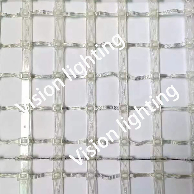 Full Pixel Outdoor RGB светодиодная сетка световой сетки для рождественских украшений