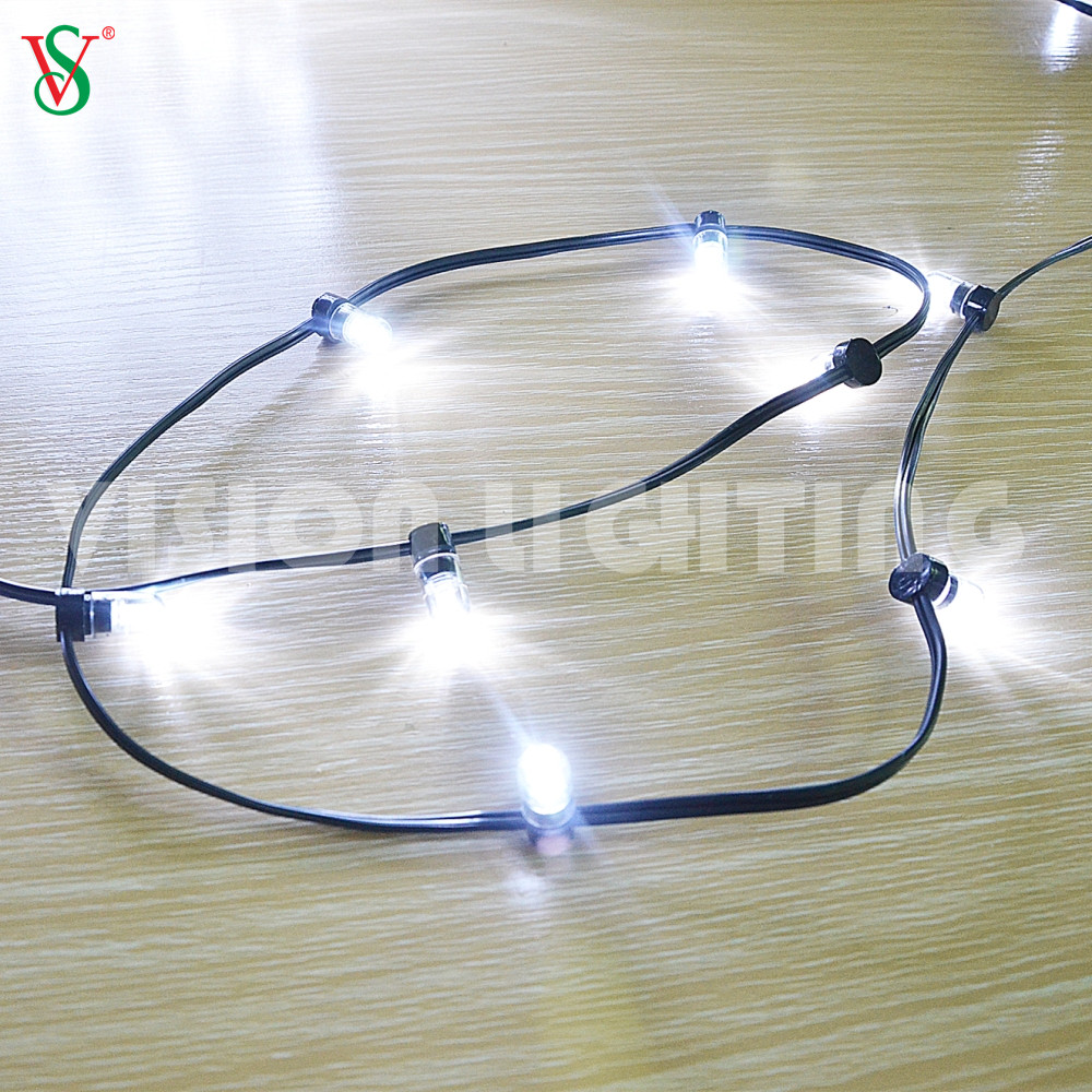 IP65 DC 12V LED Clip Light String Fairy Light для украшения рождественских праздников