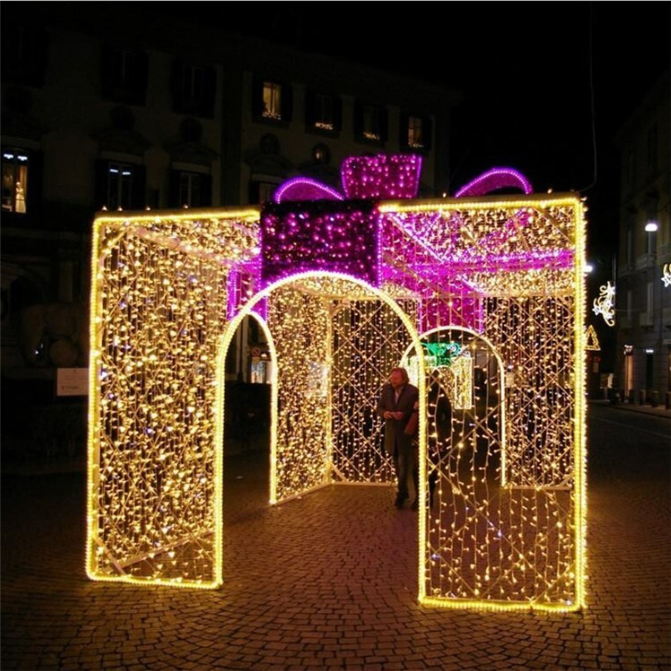 3D свет подарочной коробки