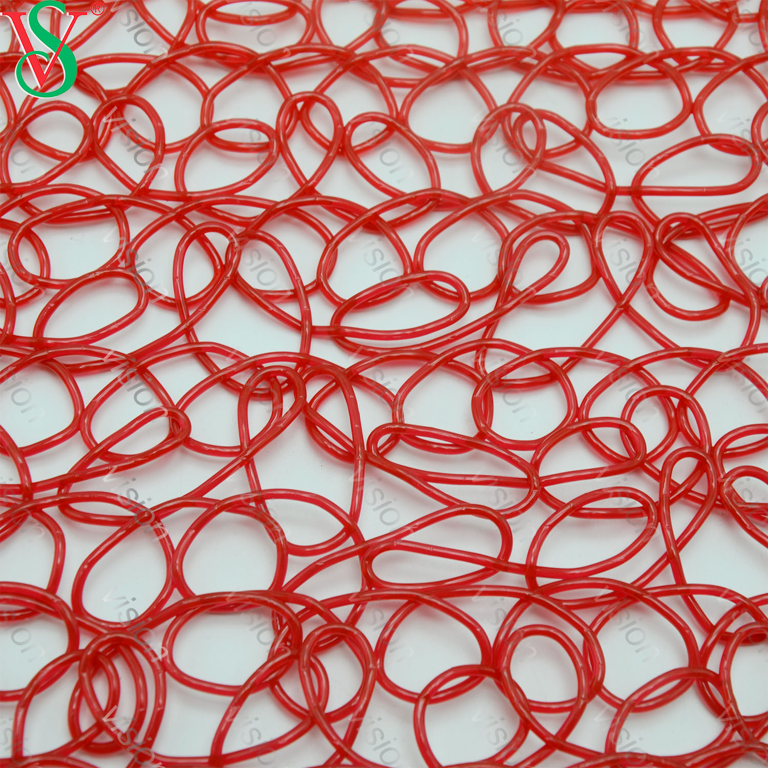 Использование на открытом воздухе Высококачественная стойкость к ультрафиолетовому излучению Горячие продажи отделочного материала ПВХ сетчатая сетка для рождественского света