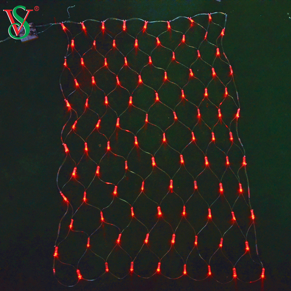 Водонепроницаемый теплый белый светодиодный индикатор сети для украшения травы и дерева