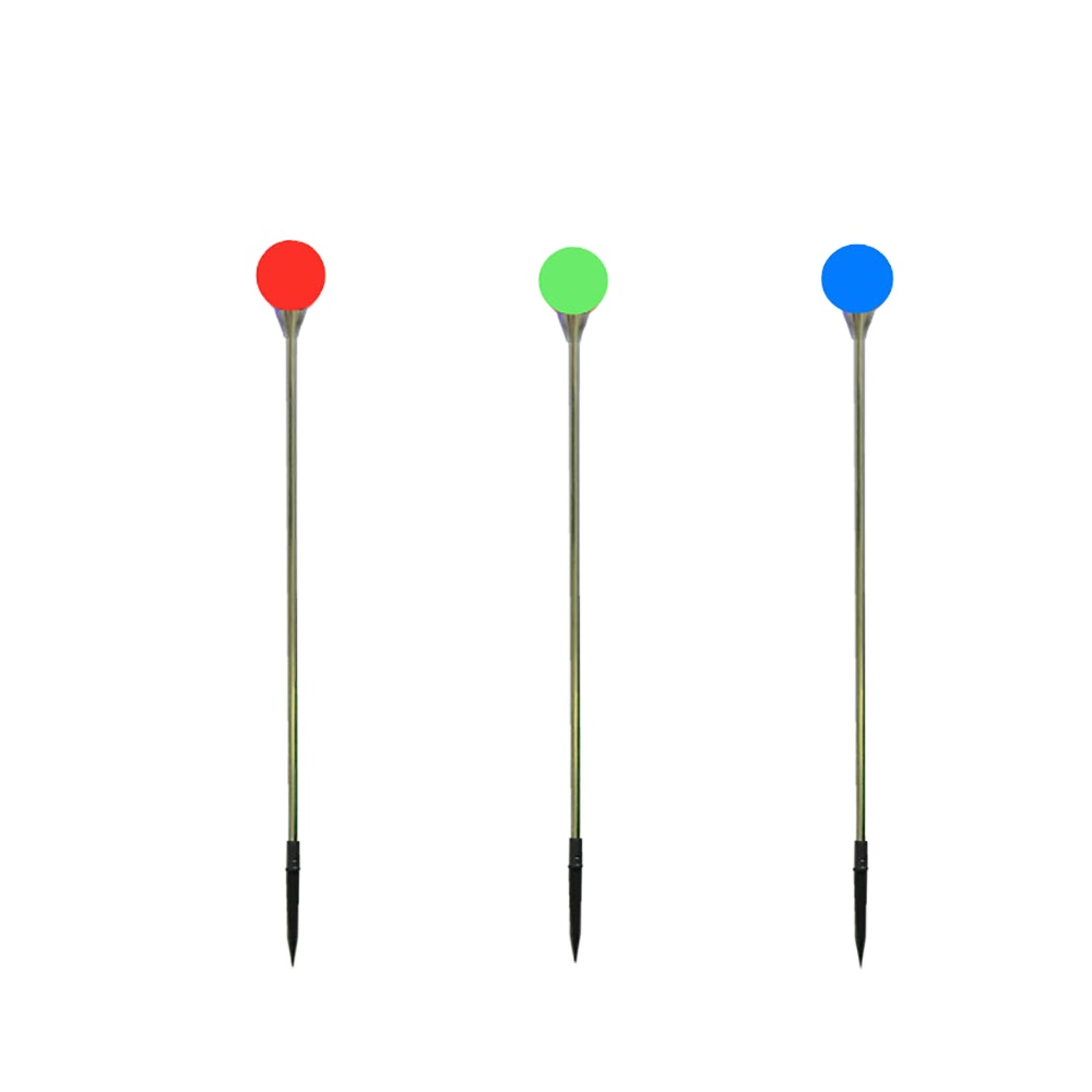 DMX/SPI RGB Акриловый стержень Колонна Светильник Наземный уличный ландшафтный светильник