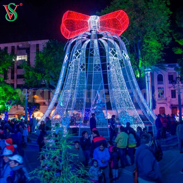 Гигант на открытом воздухе зажигает Commercial Bell Commercial Led Мотив