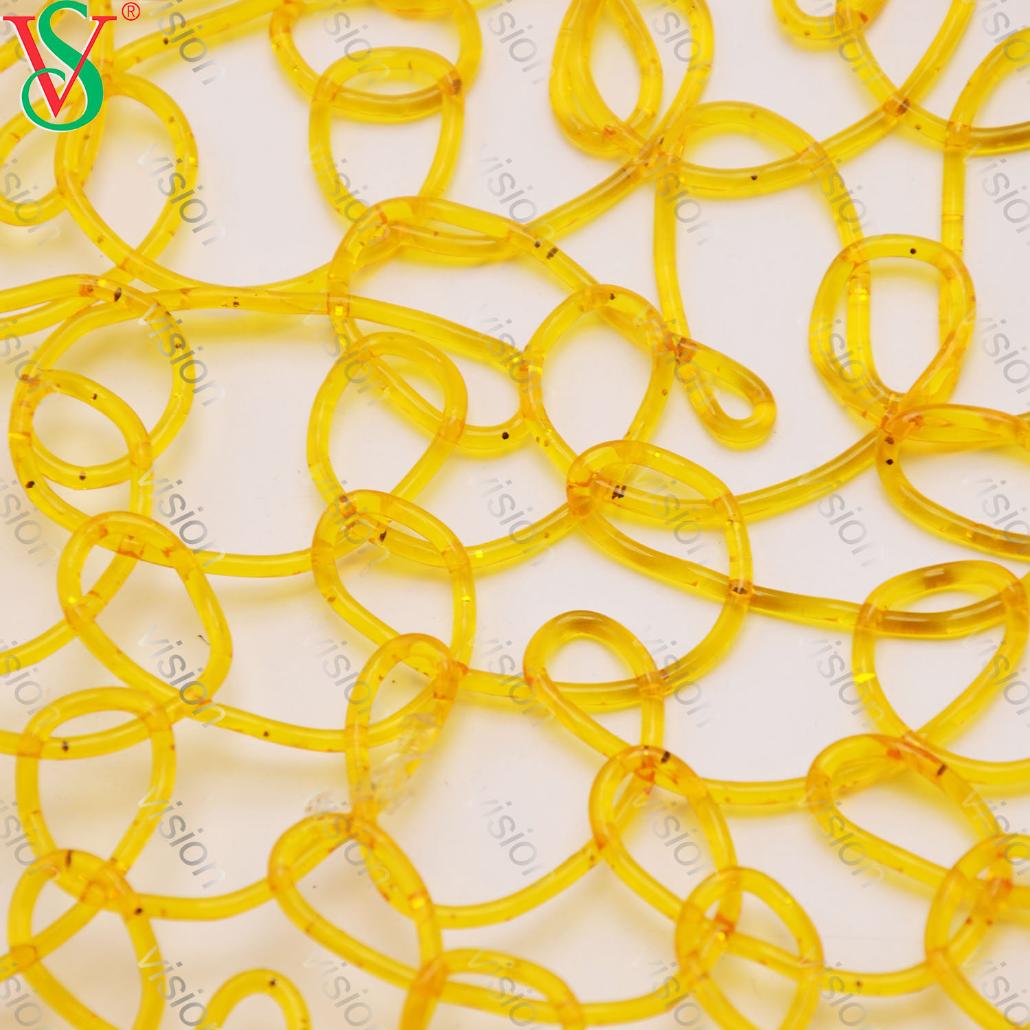 Сетчатый ковер из ПВХ с высоким светопропусканием для наружного декоративного мотива