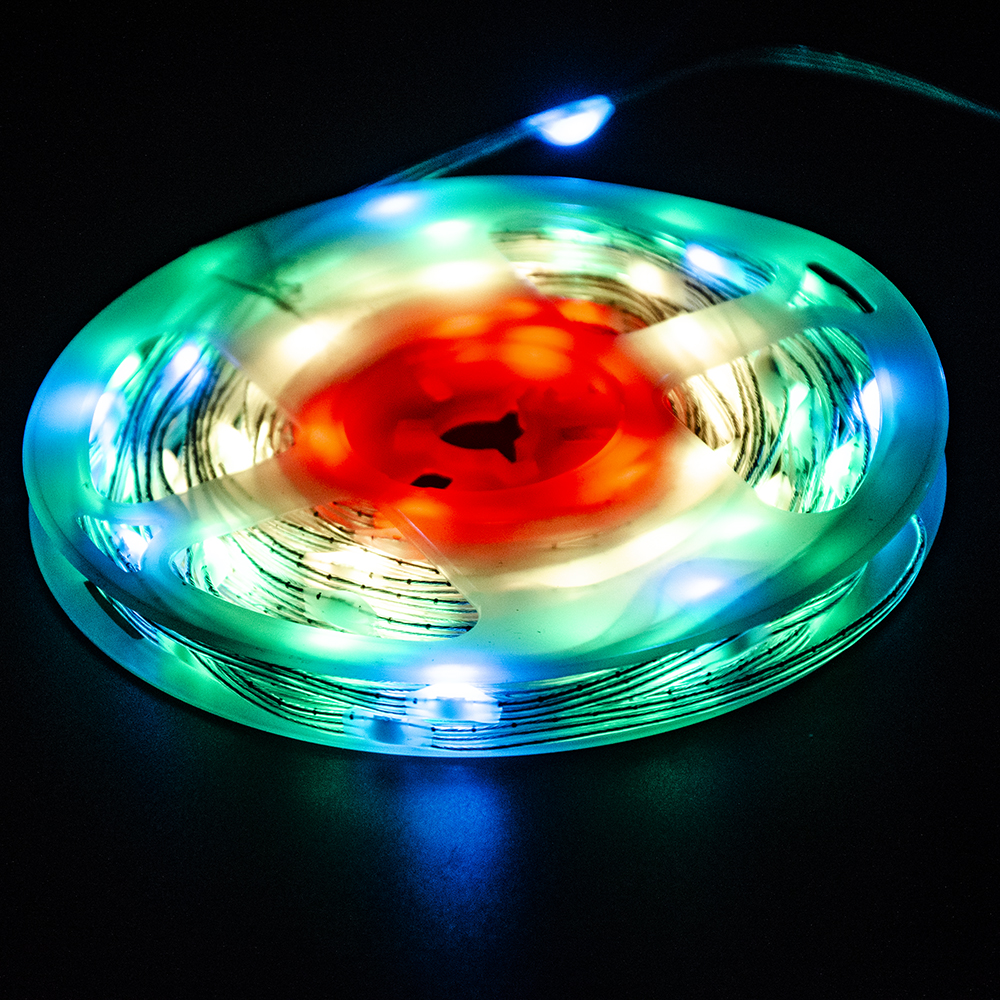 Праздничное использование пульт дистанционного управления USB штекер сказочная гирлянда украшение рождественской елки светодиодные умные полосы RGB гирлянды