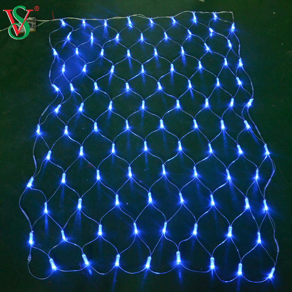 Водонепроницаемый теплый белый светодиодный индикатор сети для украшения травы и дерева