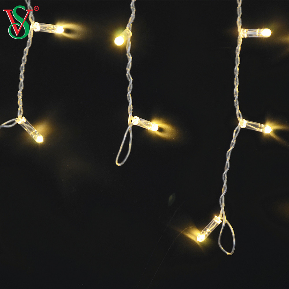 Открытый IP65 светодиодный индикатор сосульки для рождественских украшений