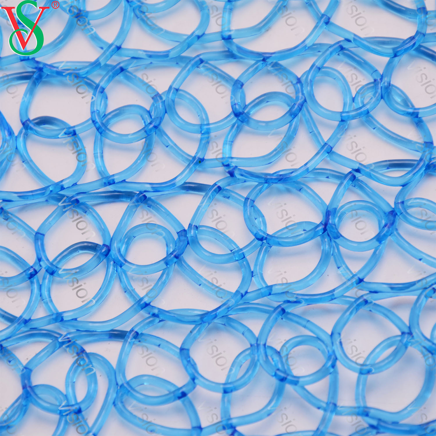 Использование на открытом воздухе Высококачественная стойкость к ультрафиолетовому излучению Горячие продажи отделочного материала ПВХ сетчатая сетка для рождественского света