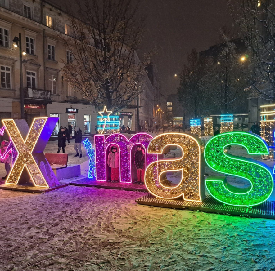 2026 Новогодняя вывеска на открытом воздухе 3D скульптура мотив огни для новогоднего украшения