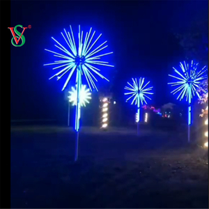 2.5M 3M Outdoor Led Christmas Decoration 12V RGB Fireworks Tree Motif Light для улицы