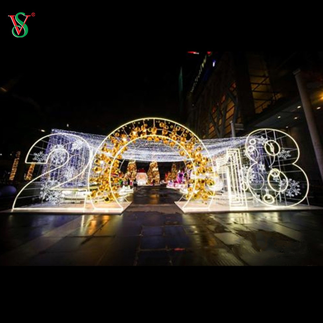 Открытый тематический арочный светильник 3D 2025 2024 2023 Прогулка по арочным мотивам