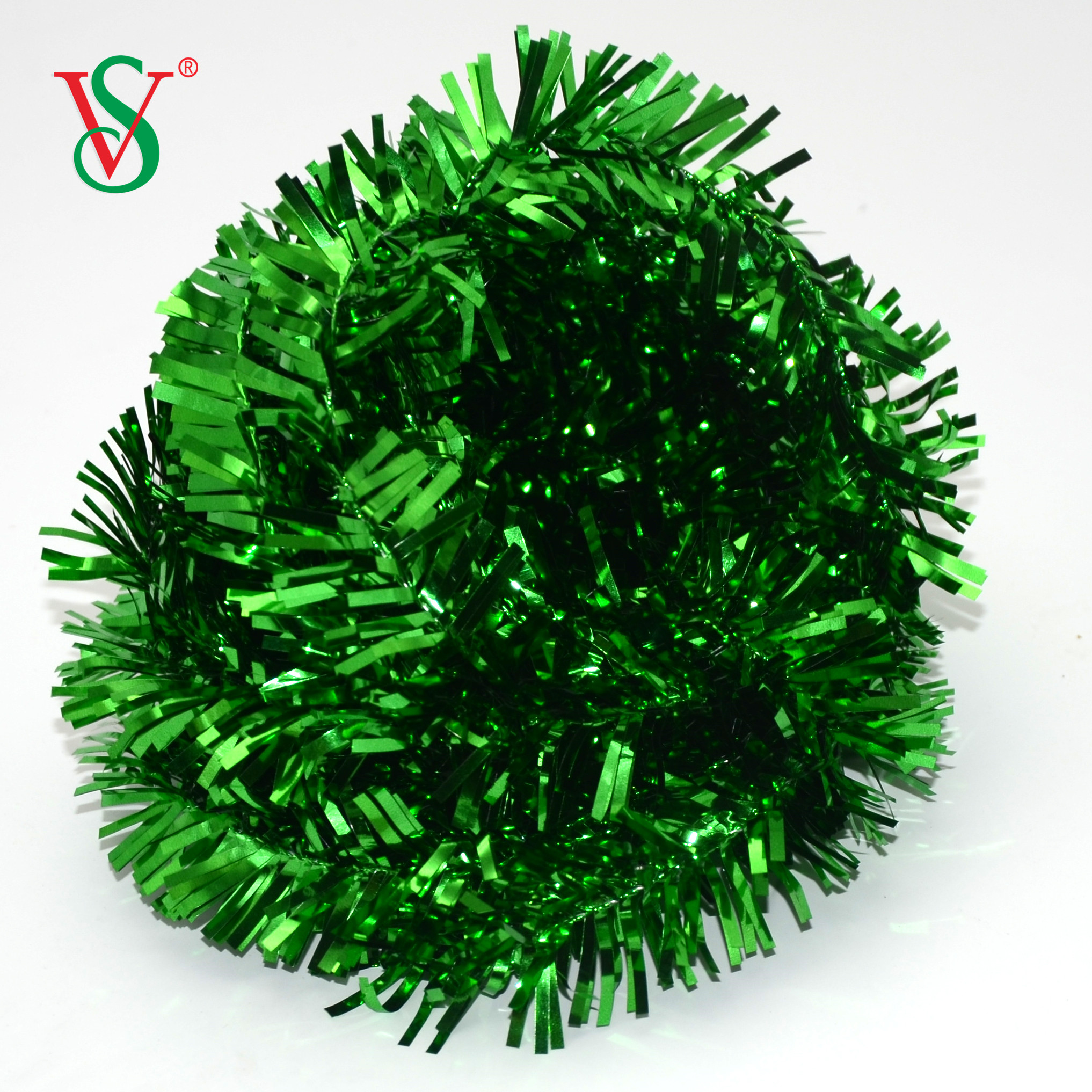 Пэт материал мишура гирлянда дома Рождественский мотив украшения