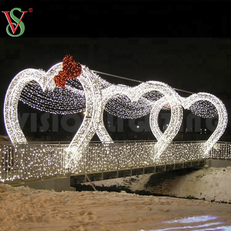 Светодиодный вход в арку освещение анимированное туннельное арка рождественское рождественское мотив