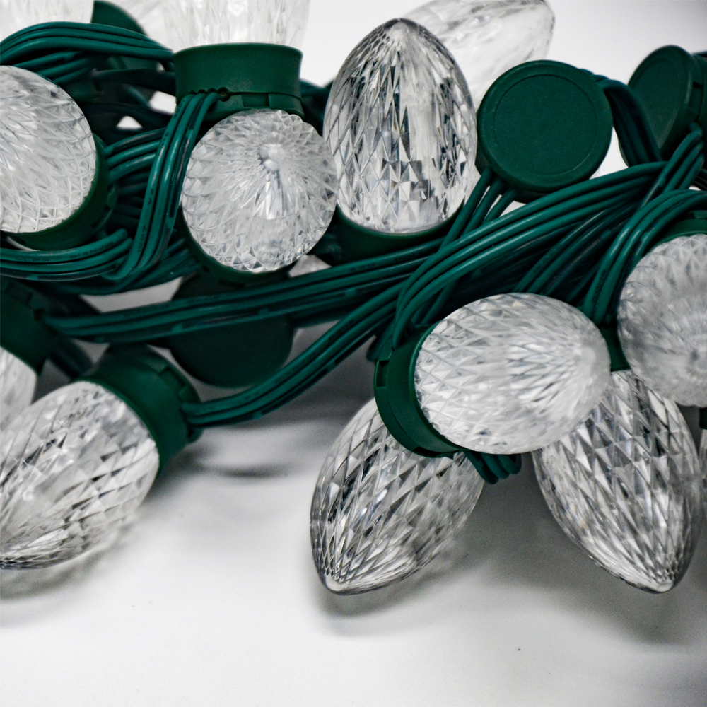 Новогоднее украшение IP65 программируемый WS2811 TTL LED RGB пикселей клубничный свет строки для наружного использования