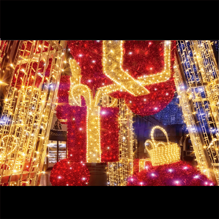 3D Свет Рождественской Елки