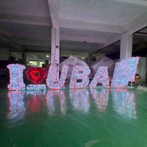 Открытый 3D-подсветка Рождественский Новый год вывеска светодиодный мотив украшения свет