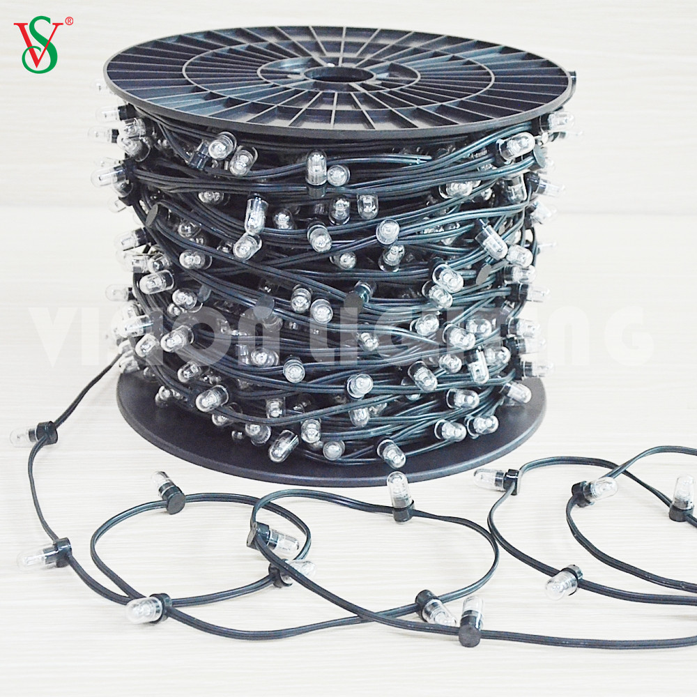 IP65 DC 12V LED Clip Light String Fairy Light для украшения рождественских праздников